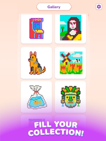Diamond Sort - Coloring Puzzle iPad screenshot