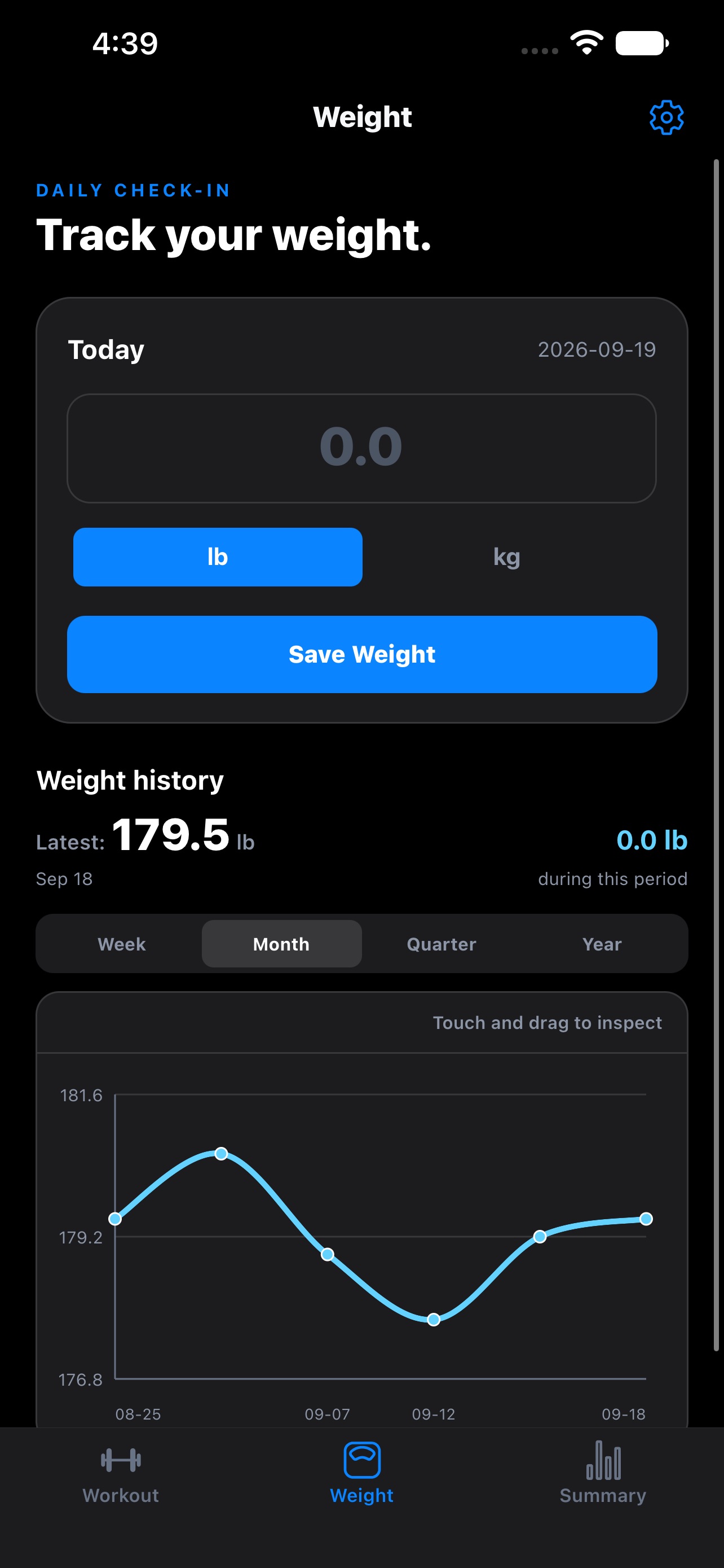 Screenshot 1 of LiftLocal