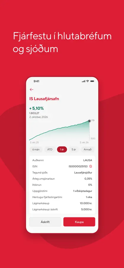 Íslandsbanki ekran görüntüsü 5 / 6