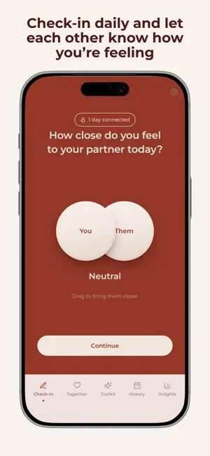Yoke: Couples Check-in screenshot 1