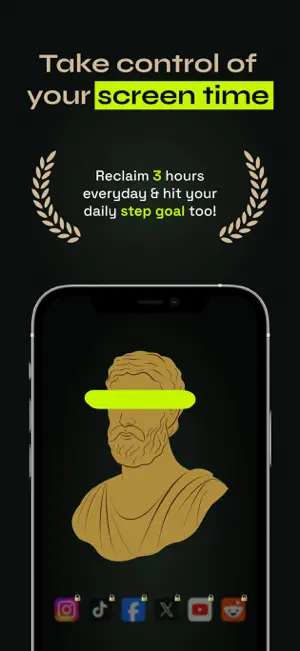 Zeno: Steps for Screen Time screenshot 1