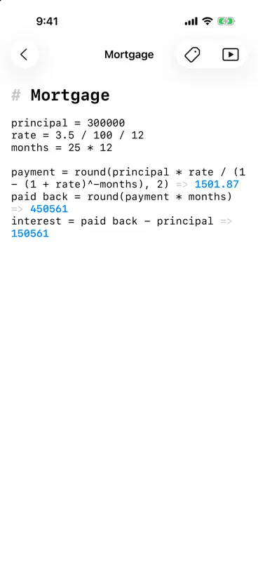 Napkin – Notes & Calc screenshot 3 of 5