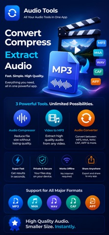 Audio Tools - Video to Mp3 Screenshot 1 of 5