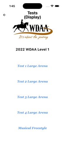 2022 WDAA Judges Diagrams iPhone screenshot
