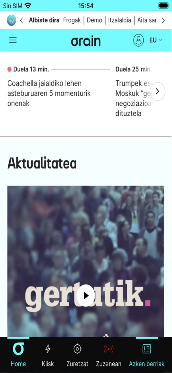 Screenshot #2 pour Orain EITB