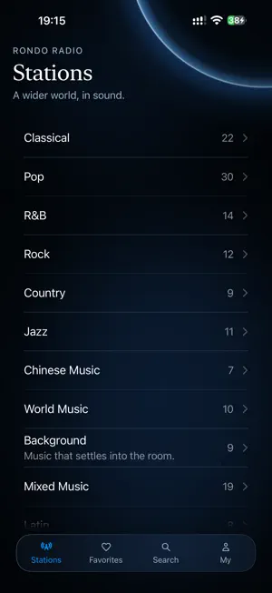 Rondo Radio screenshot 1