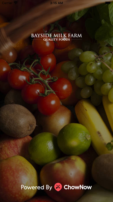 Bayside Milk Farm iPhone screenshot 1 - Food & Drink app