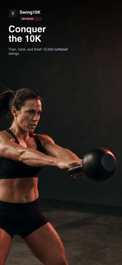 Screenshot von Swing10K: Kettlebell Challenge auf dem iPhone 1