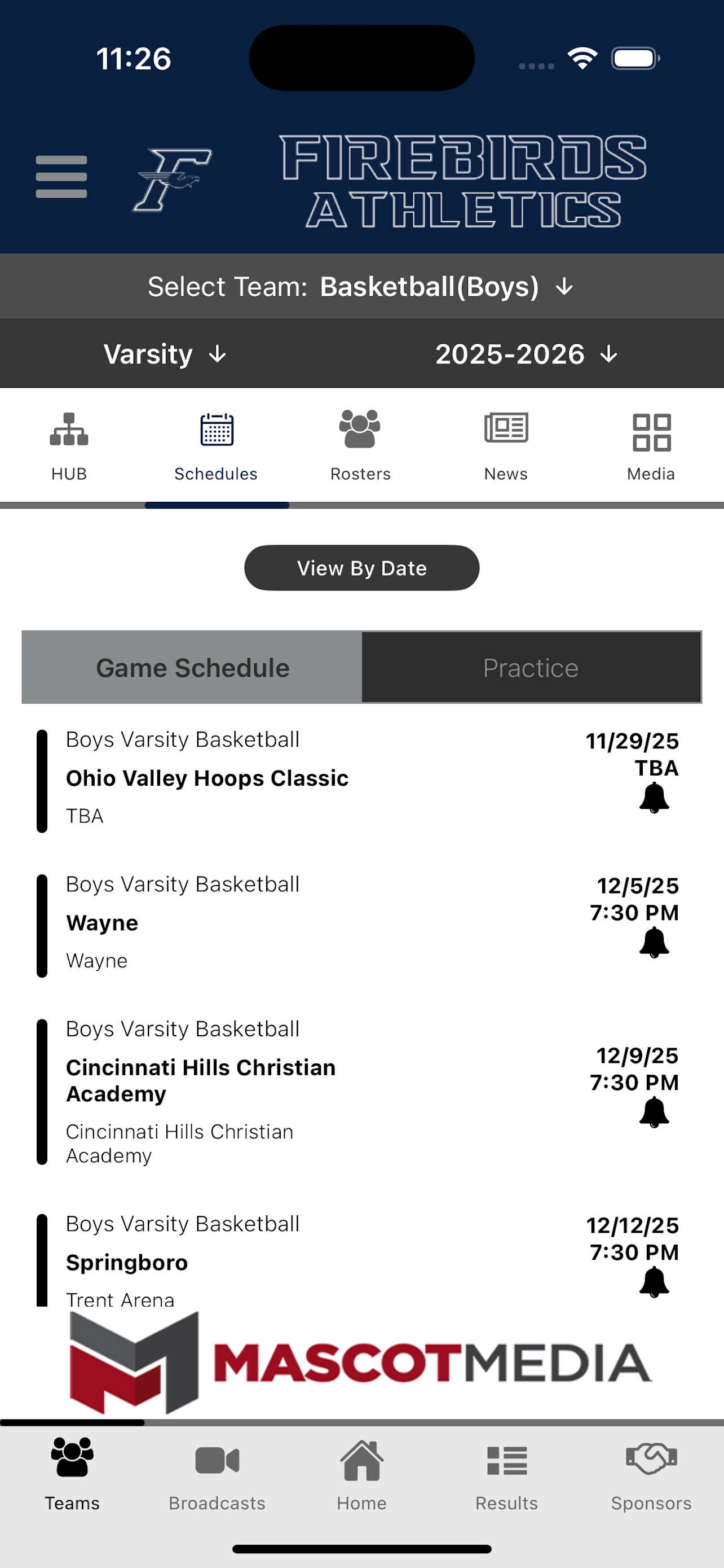 Fairmont Firebirds Athletics screenshot 4