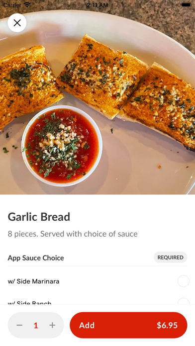 Celestino's NY Pizza & Pasta iPhone screenshot 4 - Food & Drink app