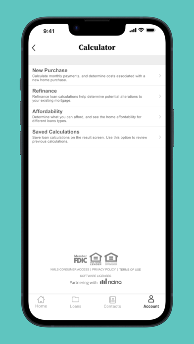 App screenshot