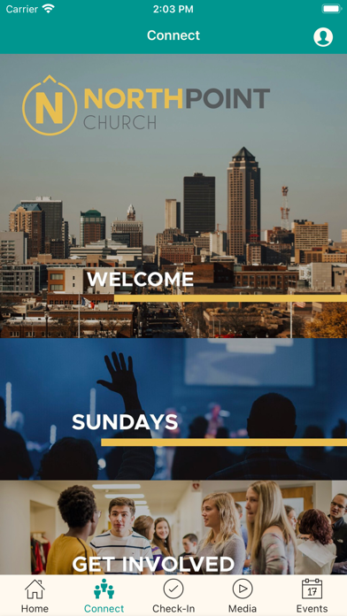 NorthPoint Church DSM Screenshot