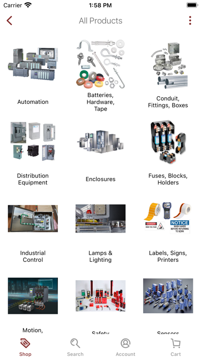 Standard Electric Supply Co. Screenshot