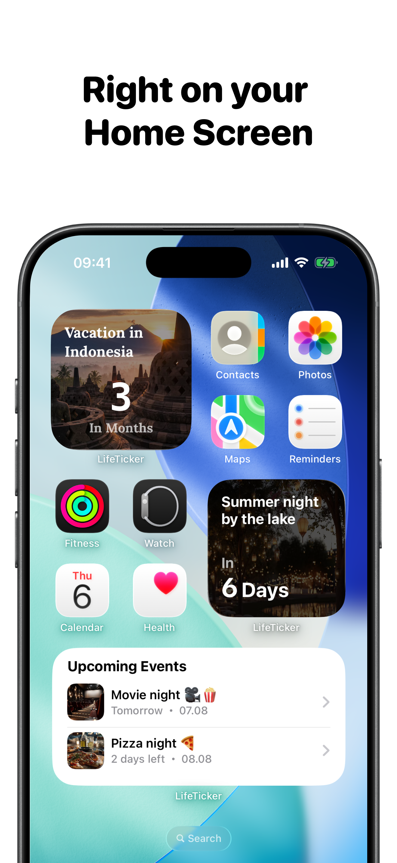 LifeTicker: Countdown Widget screenshot 2