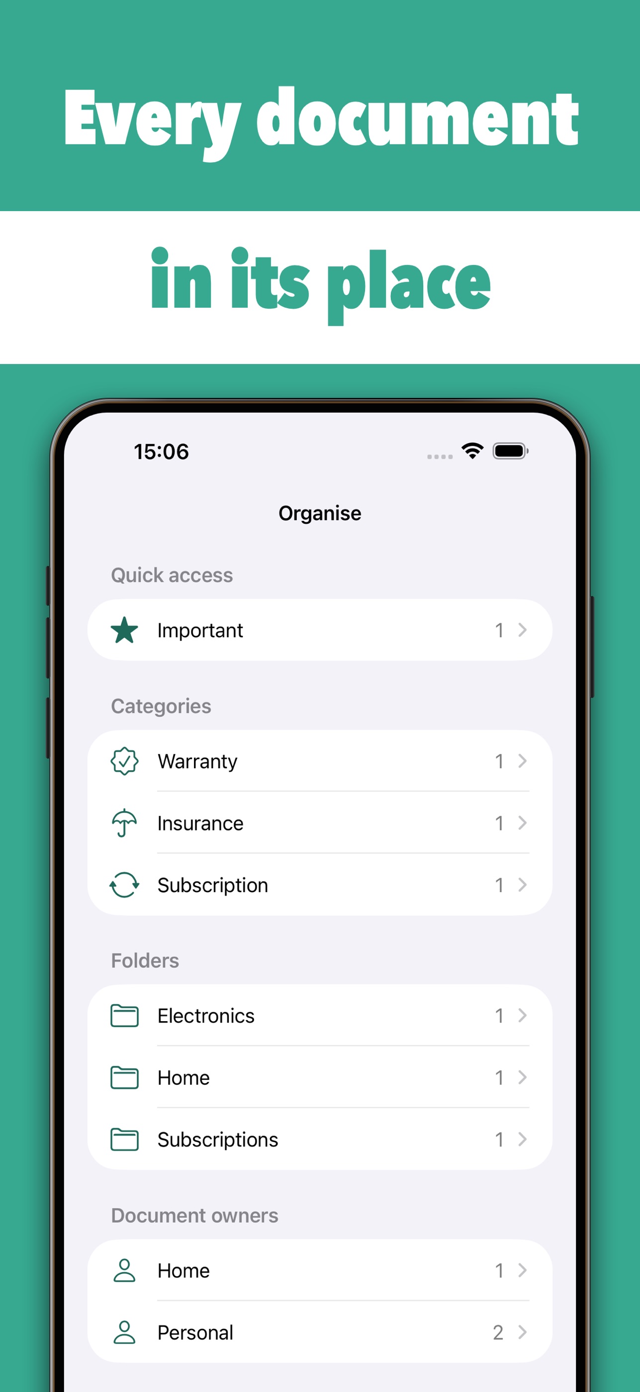 Screenshot 6 of My Documents: PDF Scanner