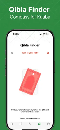 Namaz Vakitleri: Alarm & Kıble iPhone Ekran Görüntüsü 5