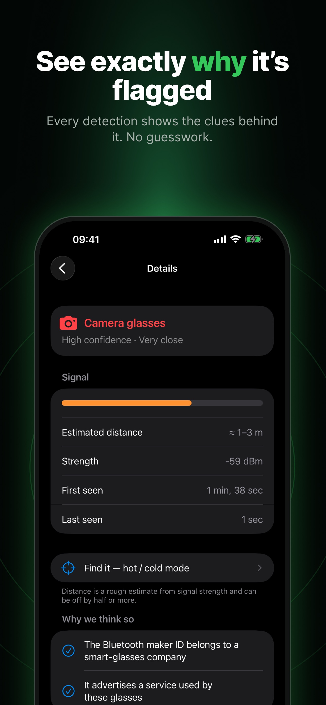 Screenshot 4 of GlassRadar: Glasses Detector