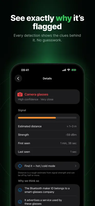 GlassRadar: Glasses Detector screenshot 4 of 5