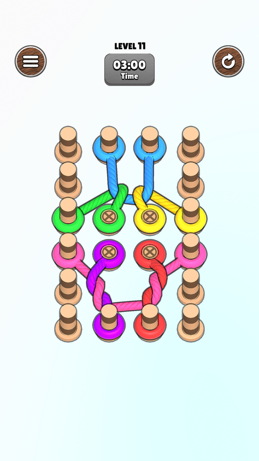 #2. Untied: Hoops and Knots (iOS) 由: Berk Yuksel