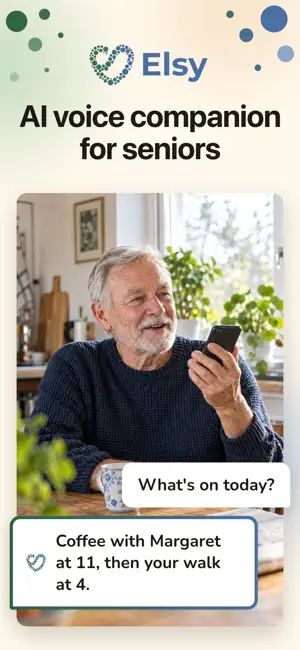 Elsy: AI Companion for Seniors screenshot 1