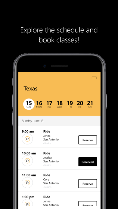 LETS RIDE STUDIO iPhone screenshot 3 - Health & Fitness app