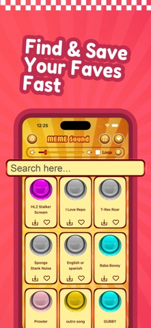 Meme Soundboard - Funny Sounds iPhone screenshot