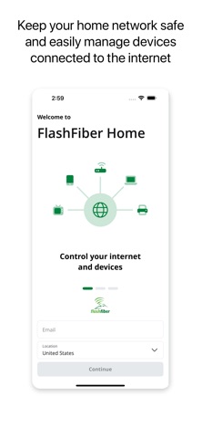 FlashFiber Home Screenshot 1 of 5