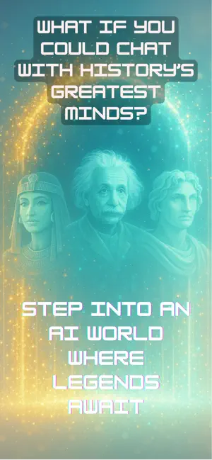 AI Chat w/ Historical Figures screenshot 1