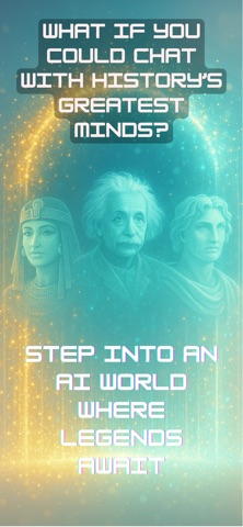 AI Chat w/ Historical Figures Screenshot 1 of 6