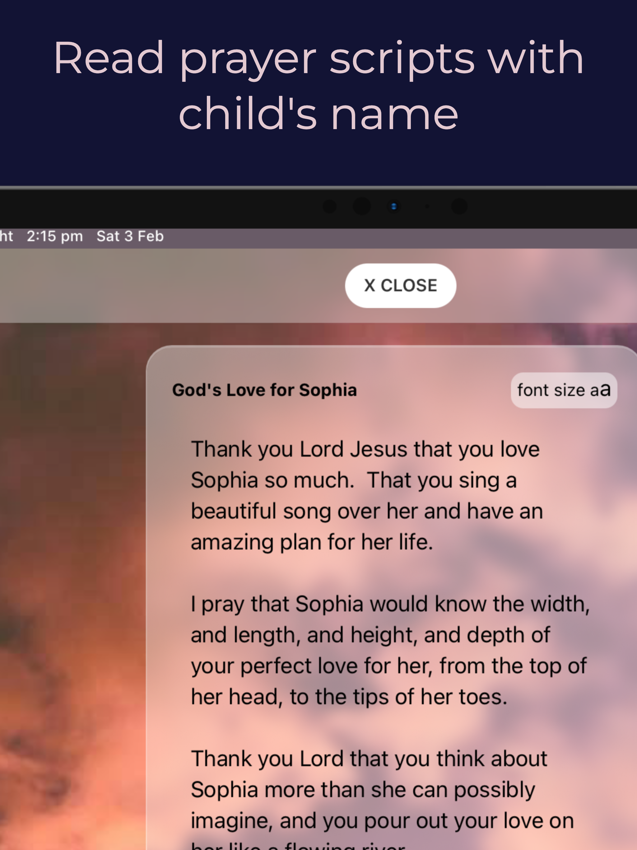 Instill Kids Bedtime Prayer