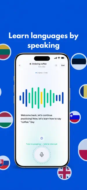 Kalbo AI: Learn by Speaking screenshot 1