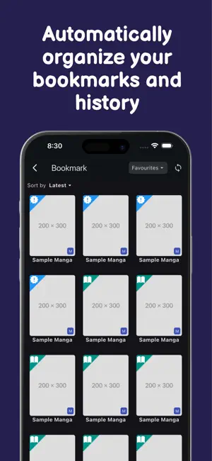 Manga Cookie Browser screenshot 3