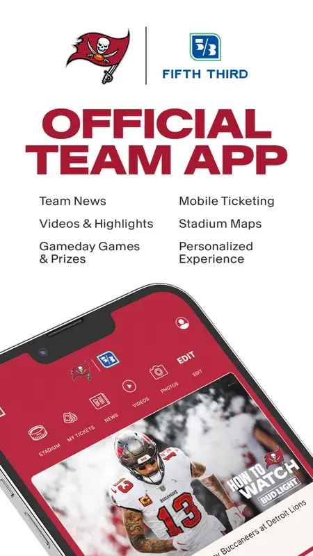 Tampa Bay Buccaneers Official screenshot 1 of 3