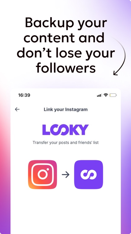 LOOKY — social network