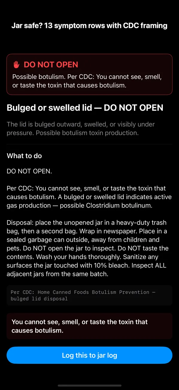 Screenshot #3 pour Seal: Home Canning Safety