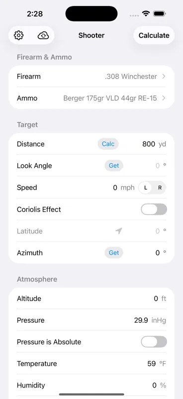 Shooter: Ballistic Calculator screenshot 10 of 10