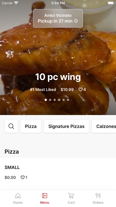 Amici Vicinato iPhone screenshot 2 - Food & Drink app