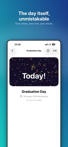 Ticounter: Day Counter Widget iPhone screenshot