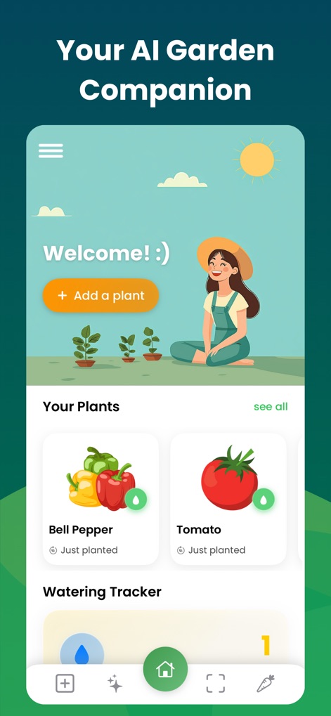 AI Garden Planner & Plant Care - Productivity App | MWM