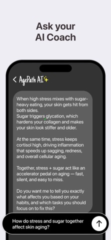 AgePath - AI Anti-Aging Plan Screenshot 5 of 7