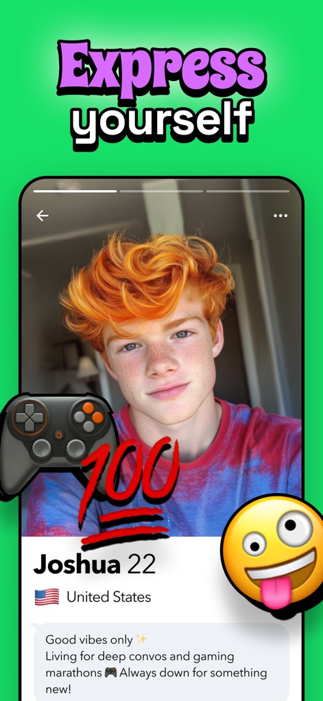 Hoop - make new friends - Affirmez votre identité