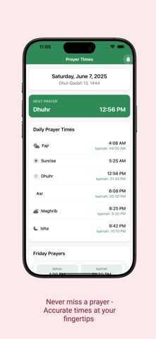 Chicago Mosque iPhone screenshot