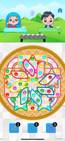 Triple Scoop: Ice Cream Puzzle iPhone screenshot