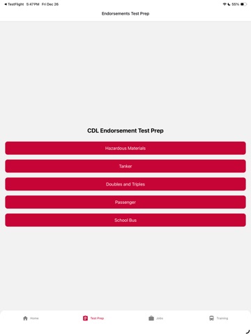 CDL Training Academy iPad screenshot