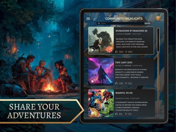 AI Game Master - Dungeon RPG iPad screenshot