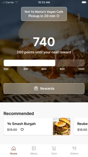 Not Ya Mamas Vegan Cafe screenshot 1