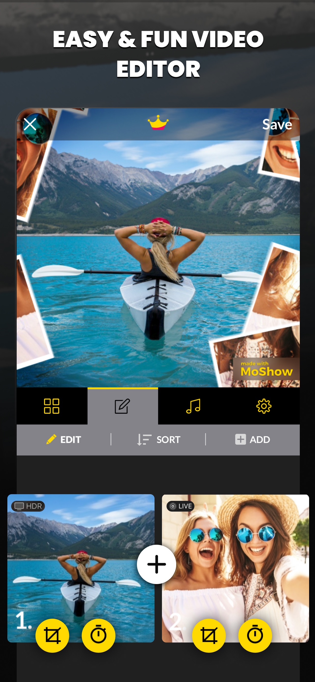 MoShow Slideshow Maker Video 스크린샷 3