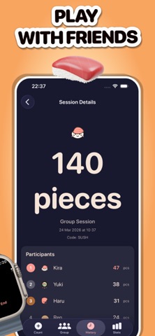 Sushi Count - Counter Screenshot 2 of 4
