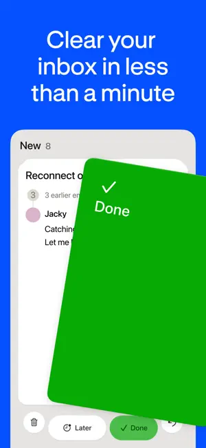 Avec - Clear your inbox in 60s screenshot 1