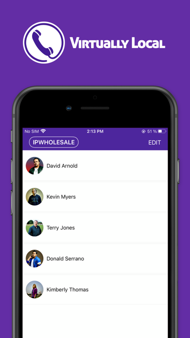 Virtually Local Cloud Phone Screenshot